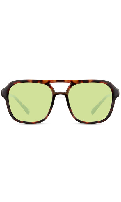 Zonnebril Tom tortoise green 9524