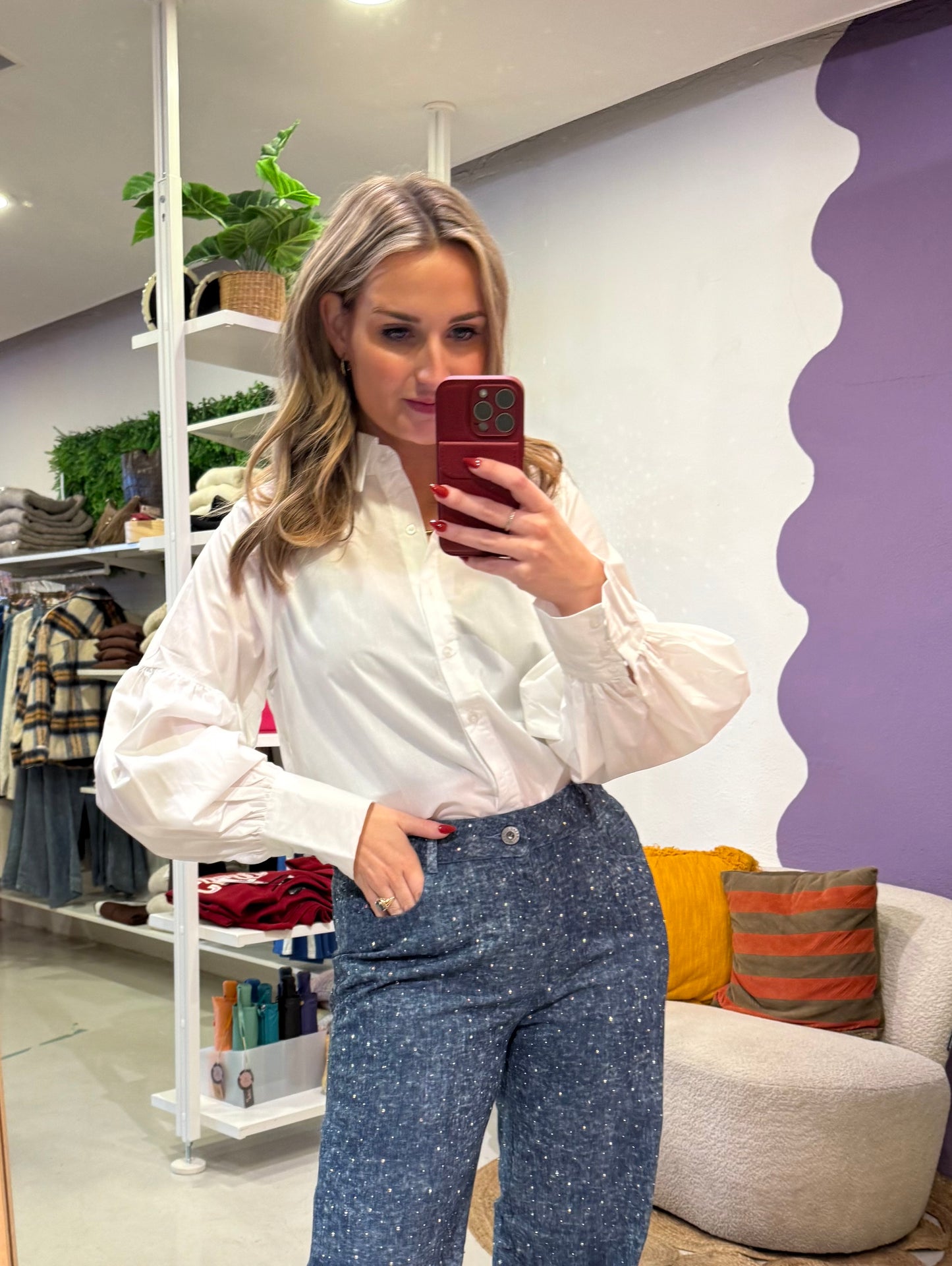 Yenthe blouse offwhite