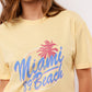 Annora t shirt sunbeam yellow