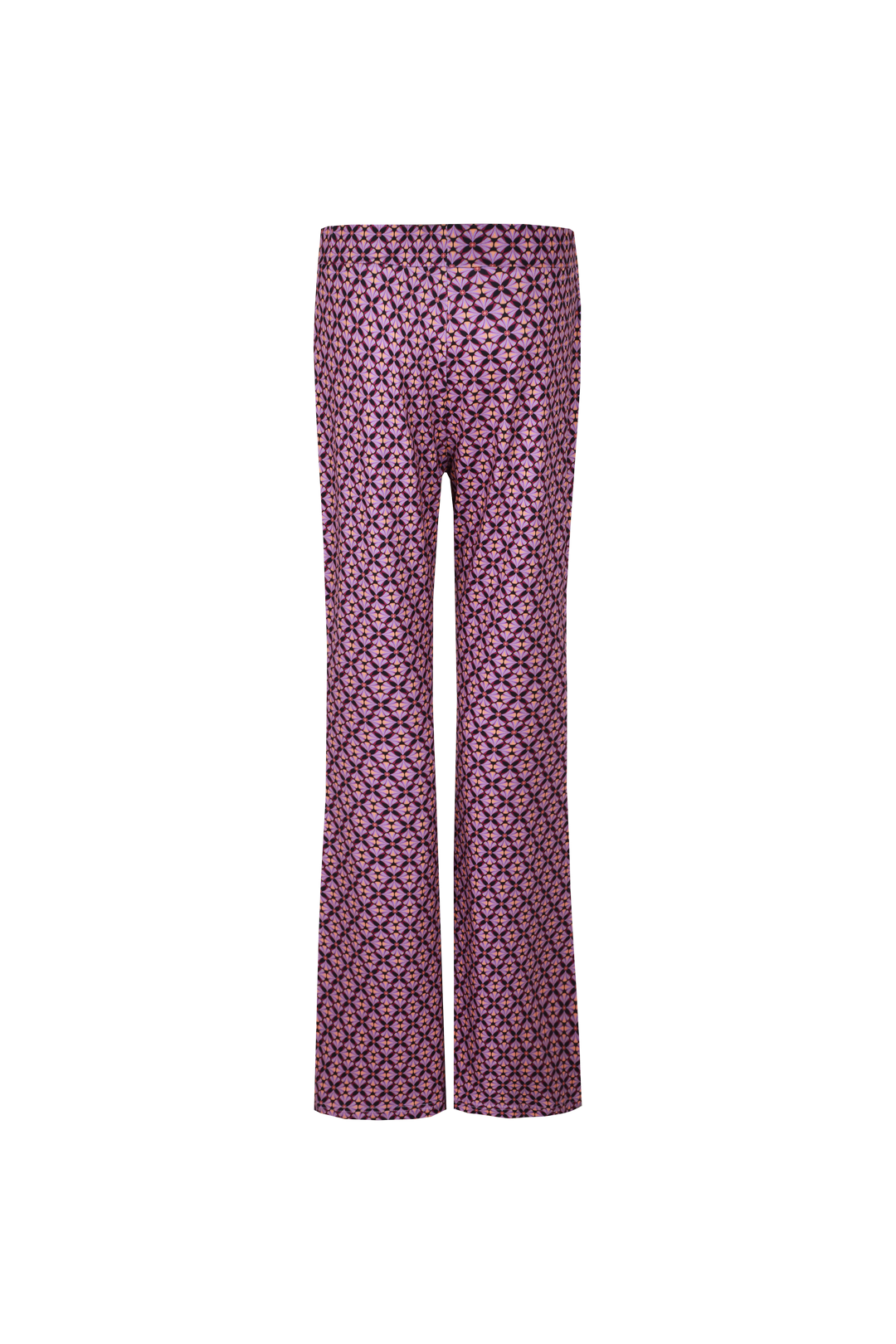 Rox broek black/light purple