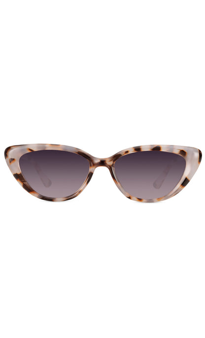 Zonnebril kat creme 9413