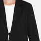 Zwarte blazer met strikjes