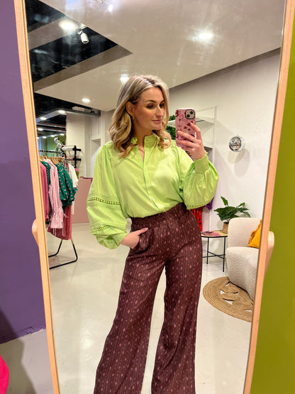 Kat pants dark brown