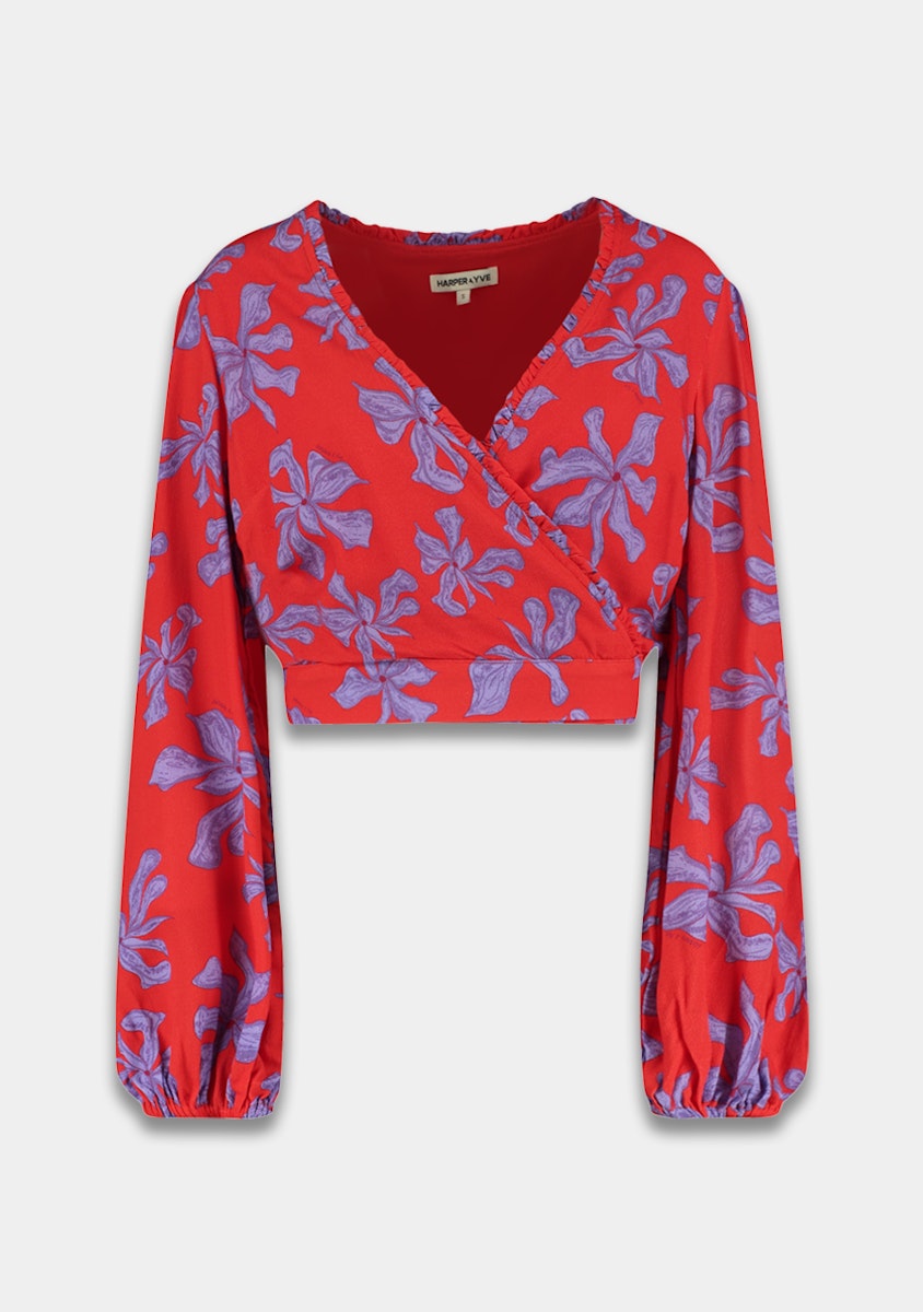 Flora longsleeve wild rose
