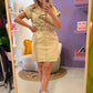 Denim dress washed sand