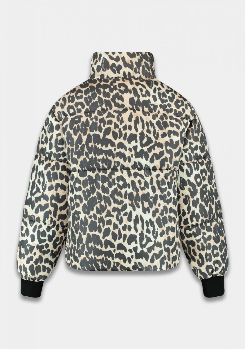 Marly winterjas leopard