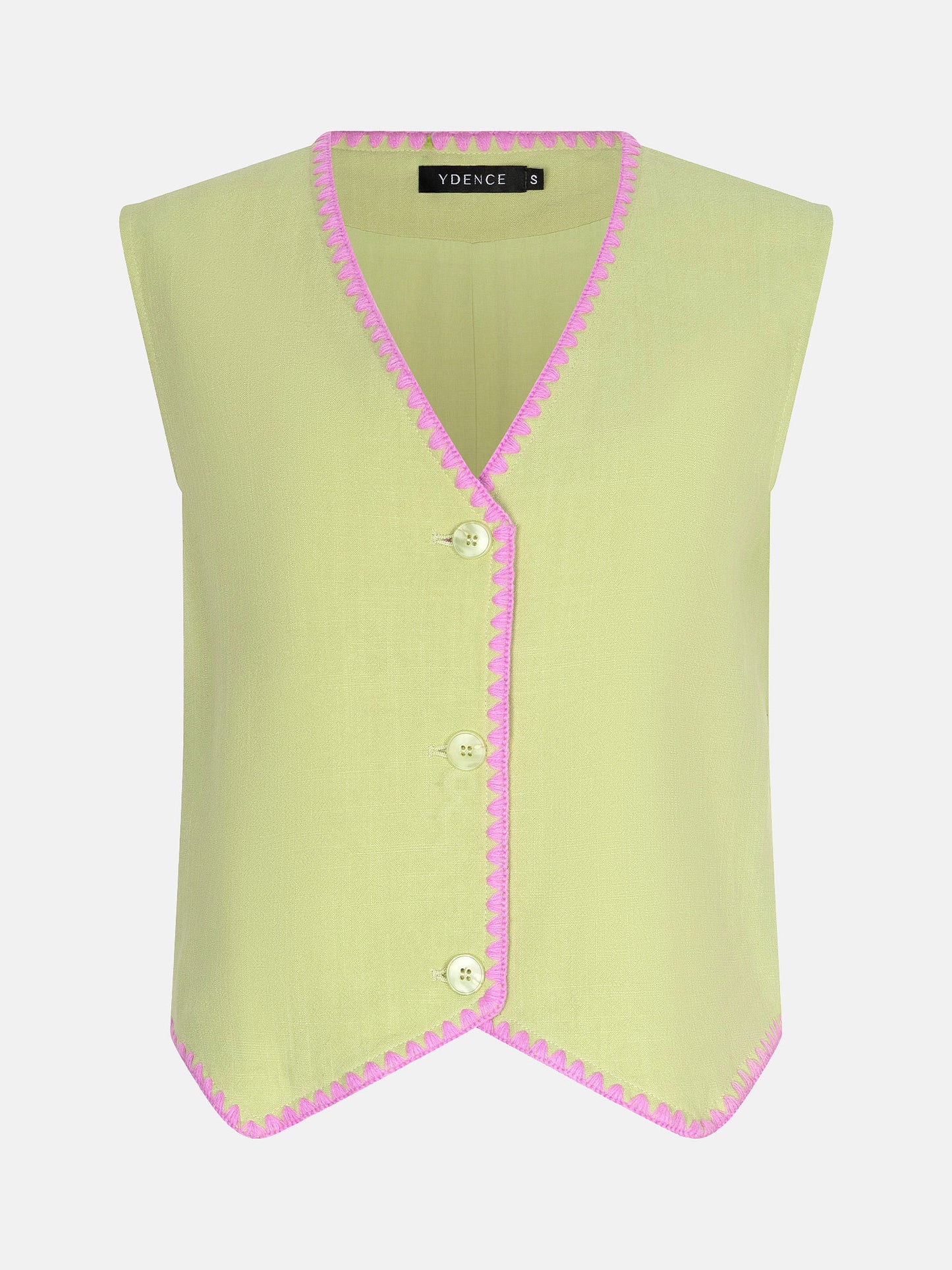 Gilet billie matche green