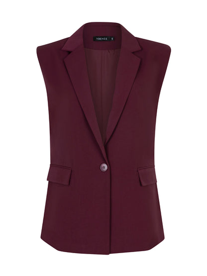 Gilet Lima burdgundy