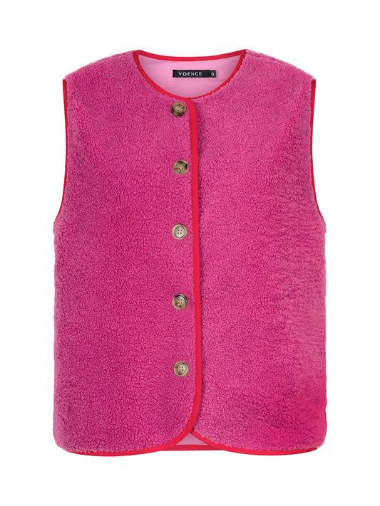 Gilet puck fuchsia purple