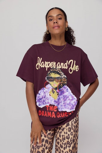 Drama queen shirt dark fudge