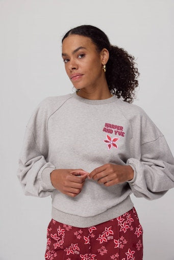 All day drama sweater grey