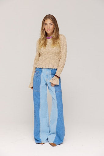 Madelynn jeans mixed blue