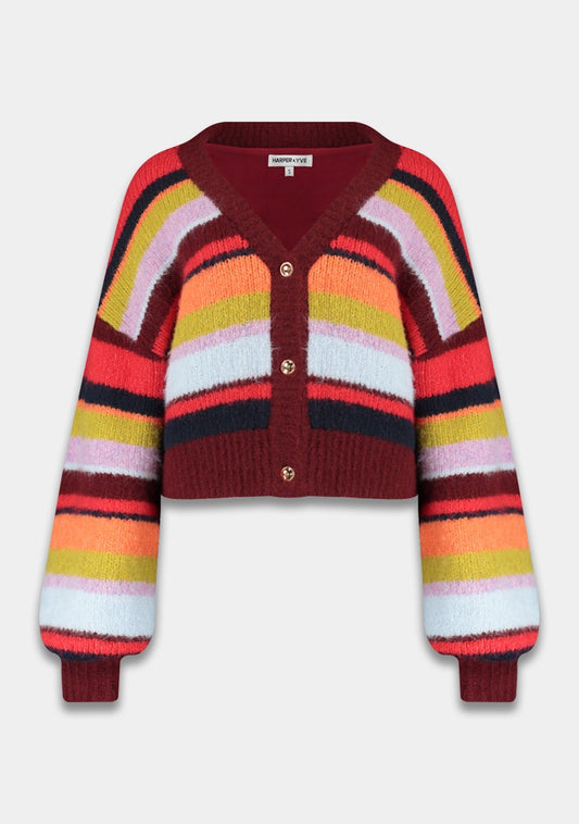 Noor cardigan stripe