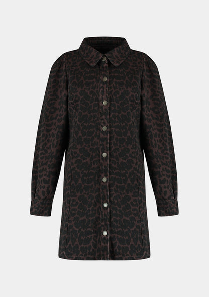 Zara dress tijgerprint