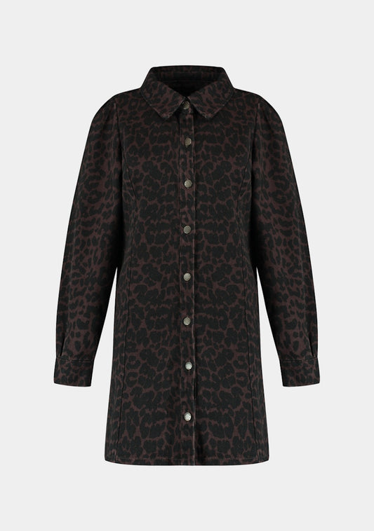Zara dress tijgerprint
