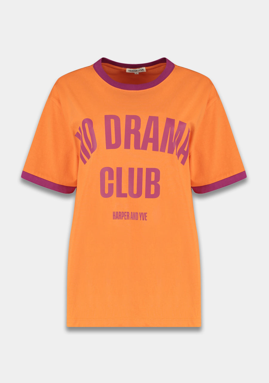 Drama club shirt spiced orange