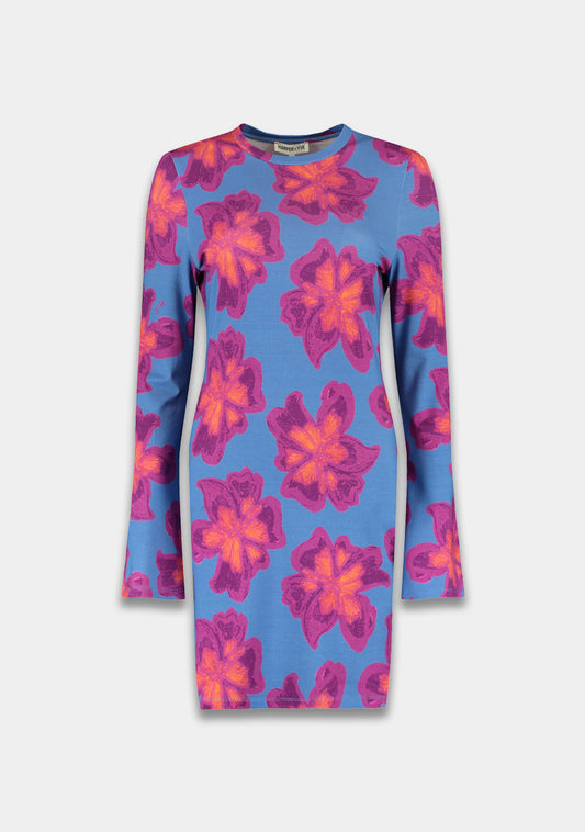 Jolie dress bold flower - wild aster