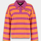 Pollie jumper striped spiced orange