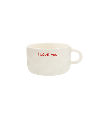 I love you cappucino Mug/mok