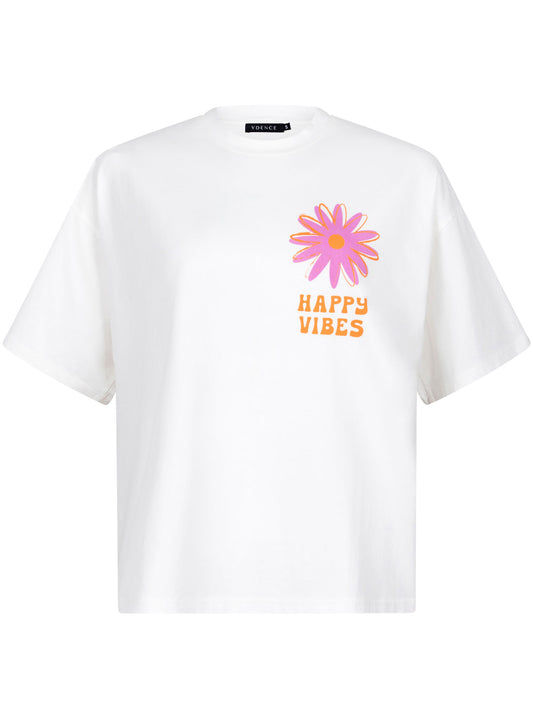 T-shirt happy vibes