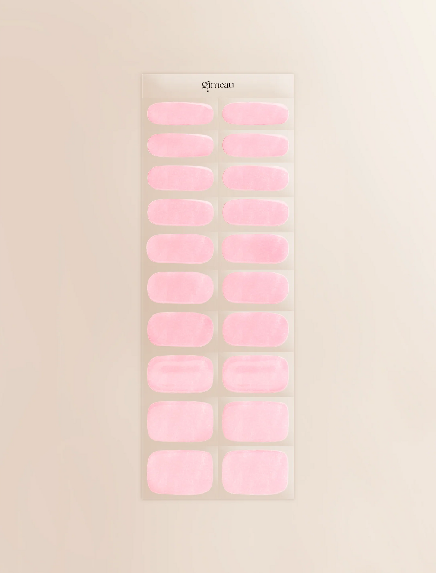 Gel nailart stickers Powder Pink