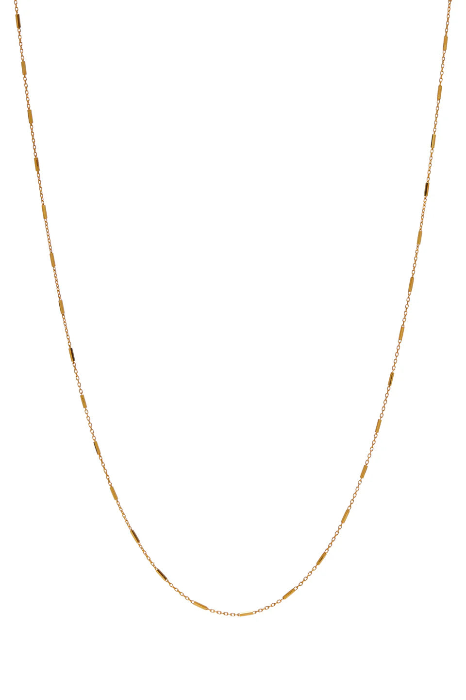 Ketting chain bar Gold plated