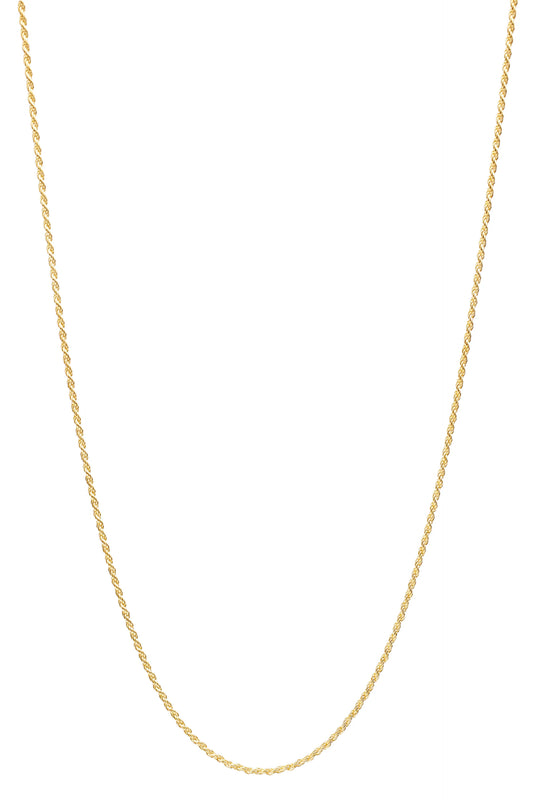 Ketting Tiny twisted Gold plated