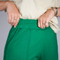 Pants wide green