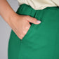 Pants wide green