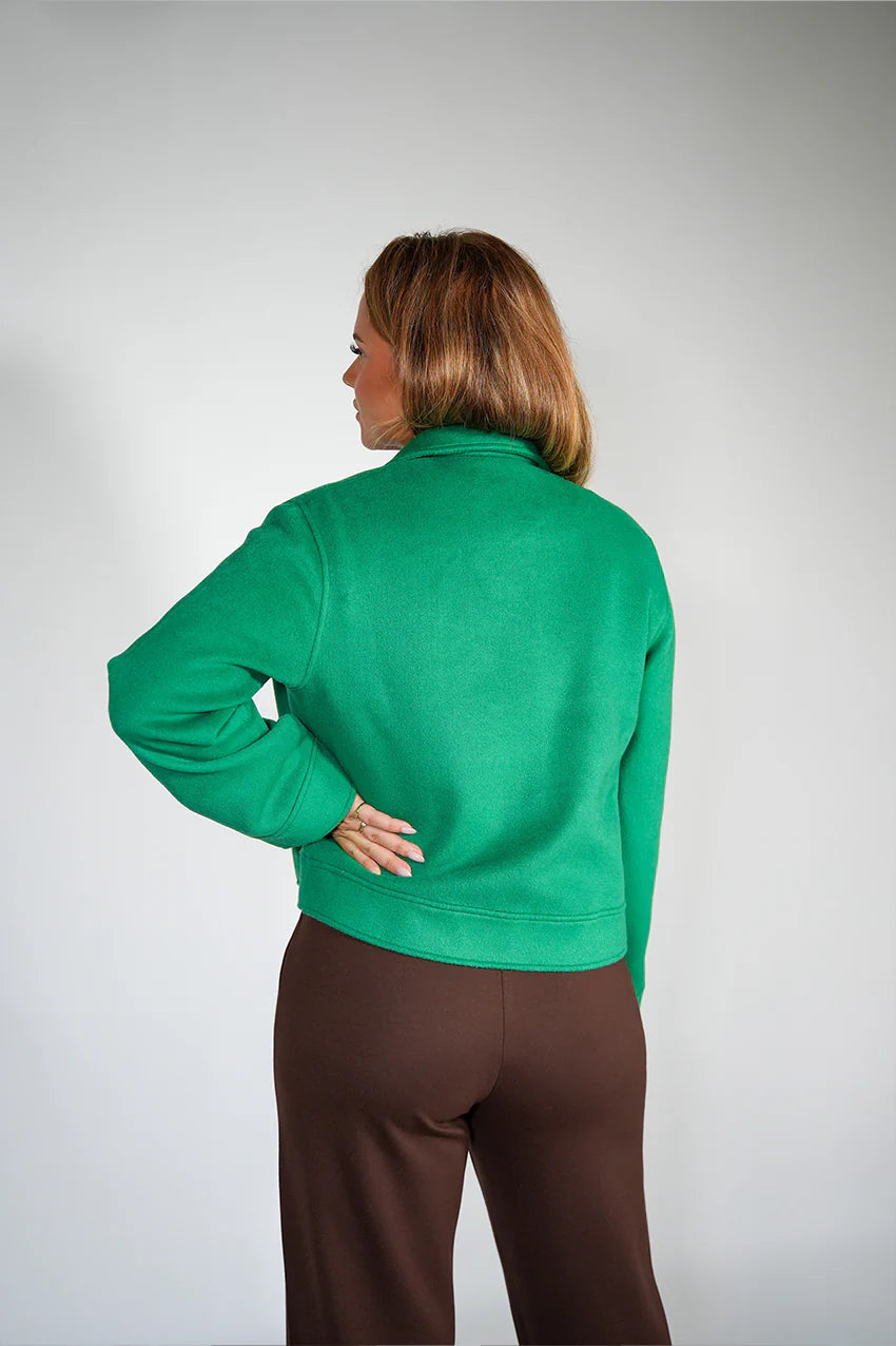 Short jacket green