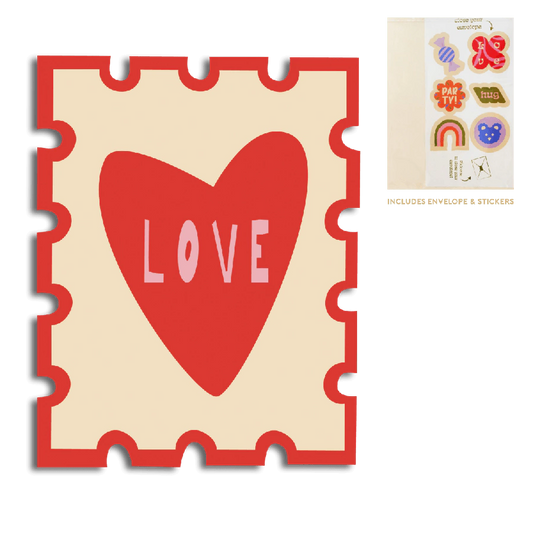 Cut-out card love