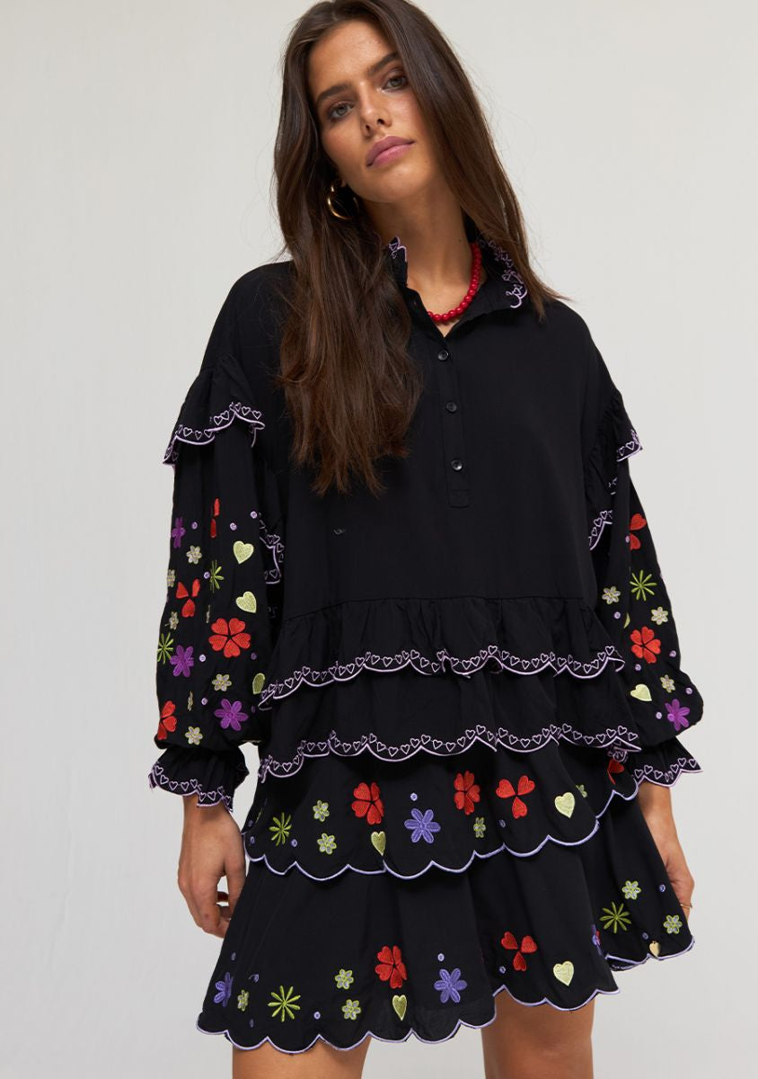 Joan blouse zwart