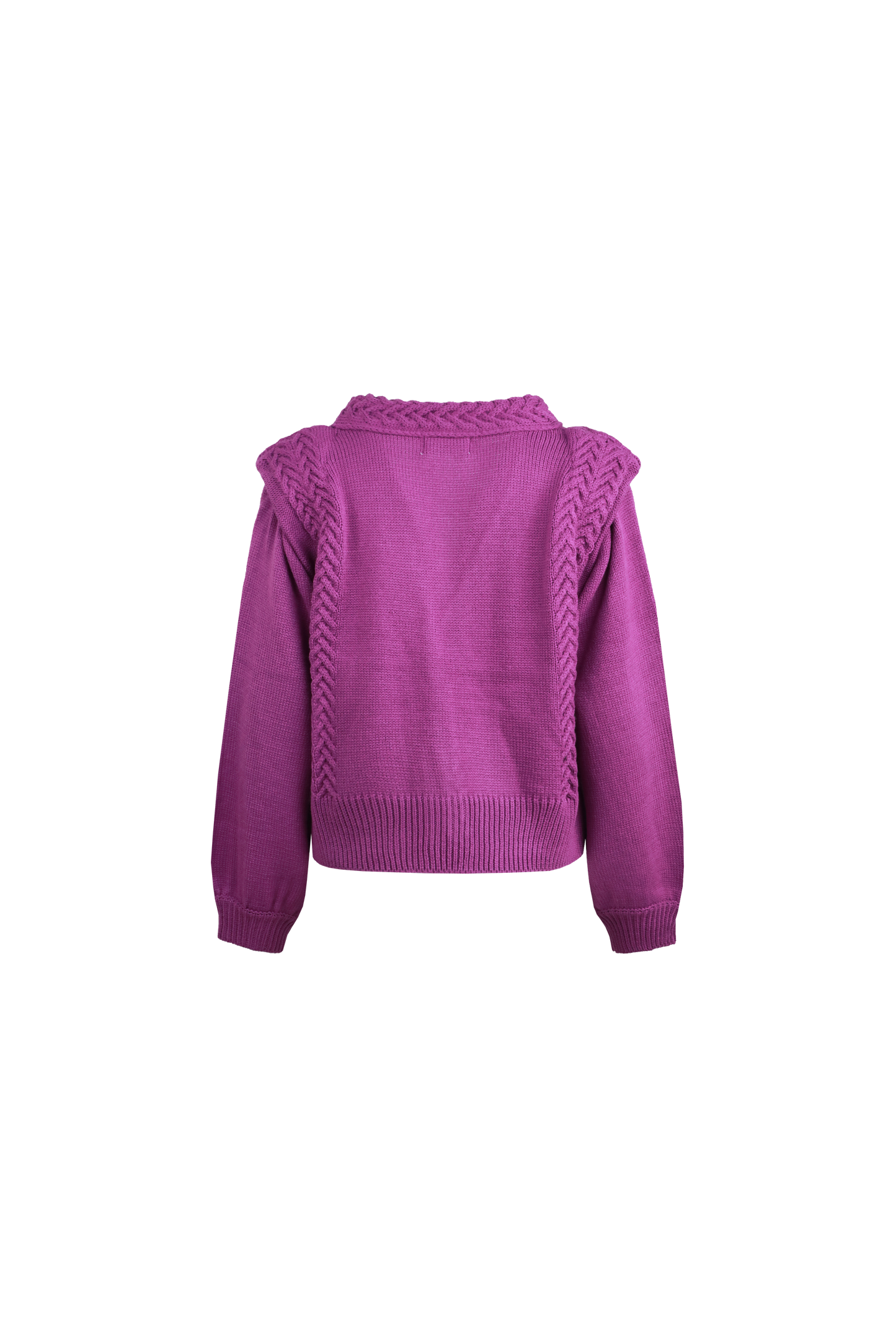 Layne cardigan grape purple