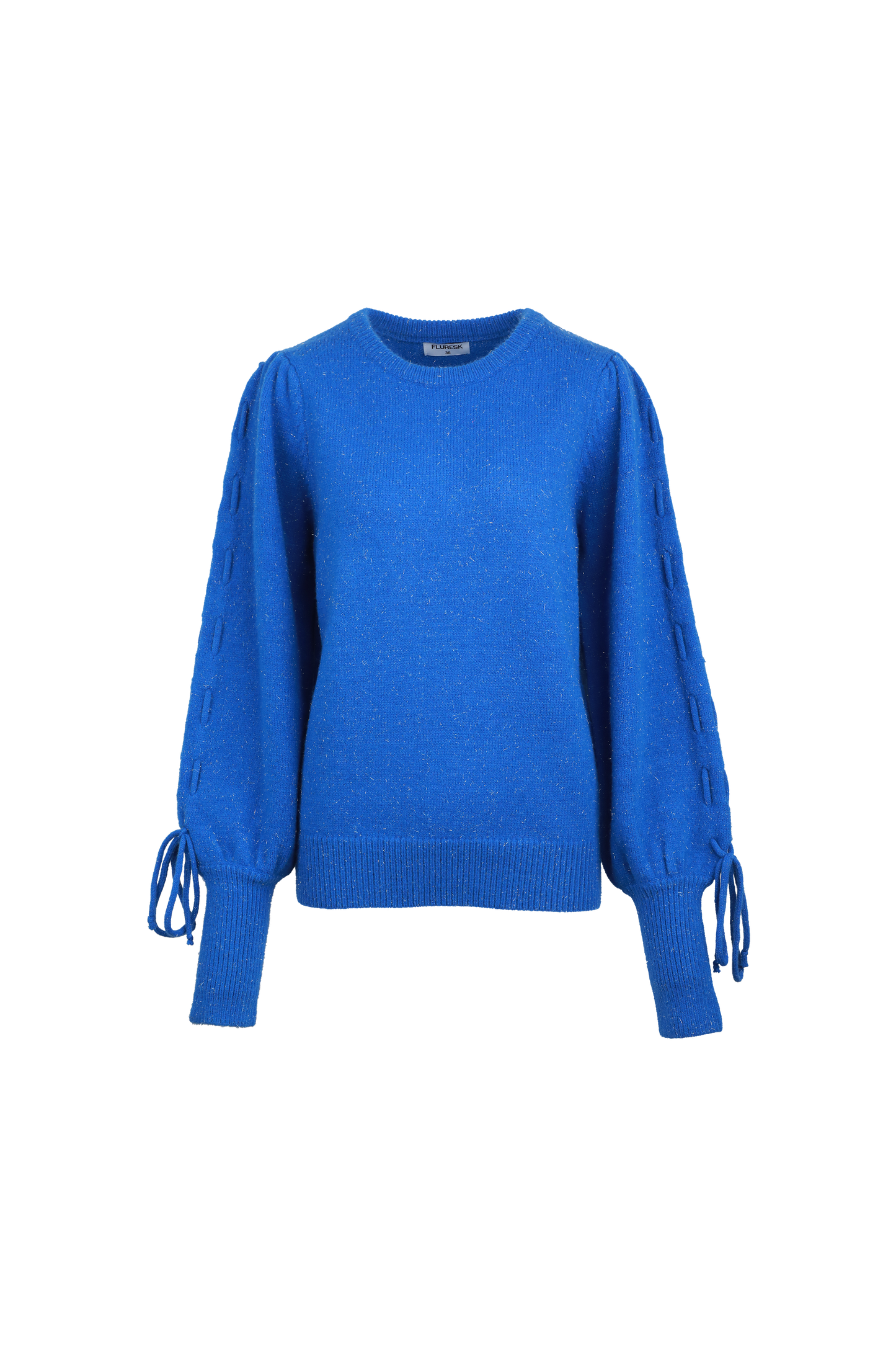 Scottie knit sweater blauw