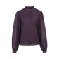 Zaria blouse dark plum