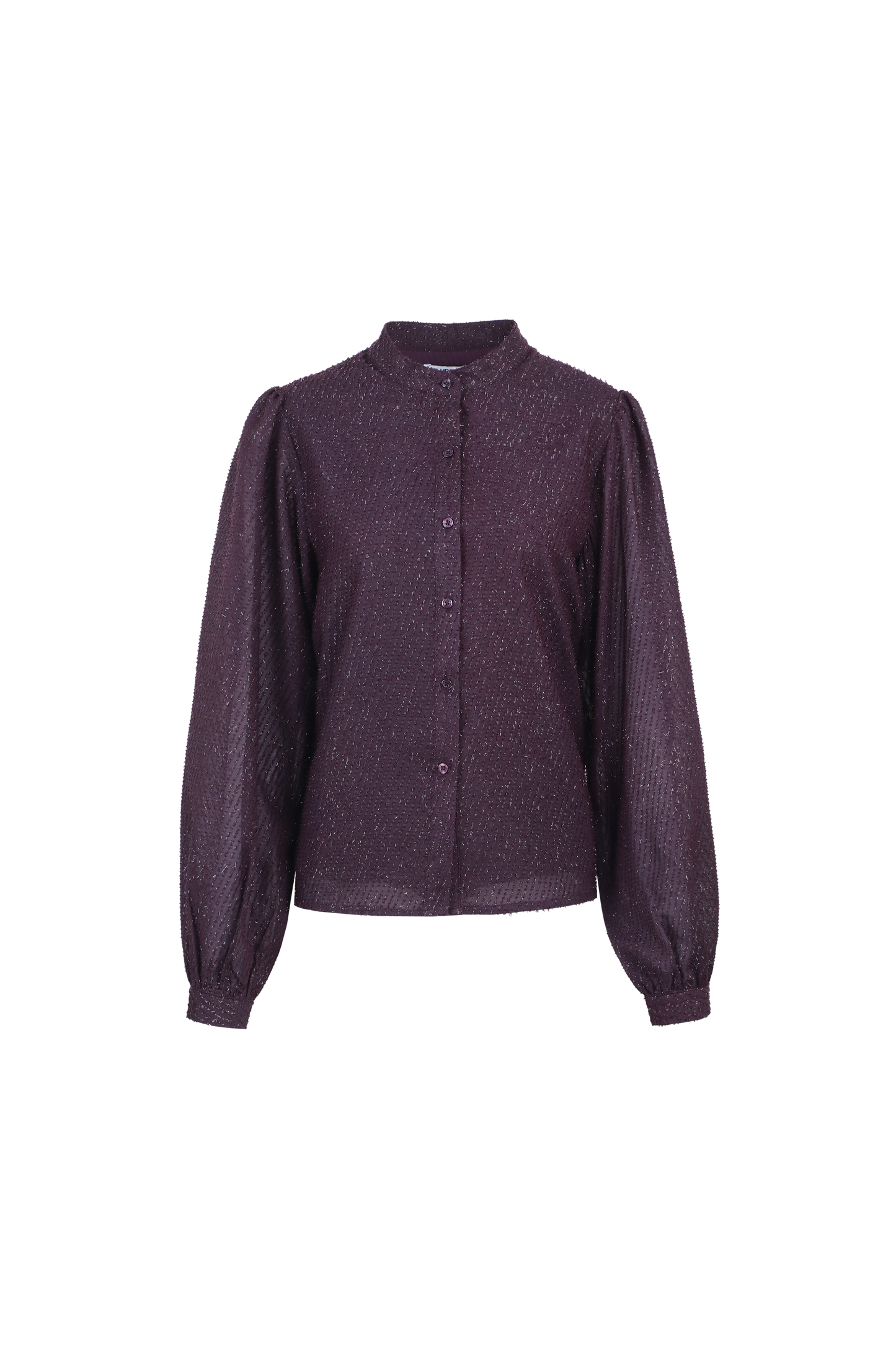 Zaria blouse dark plum