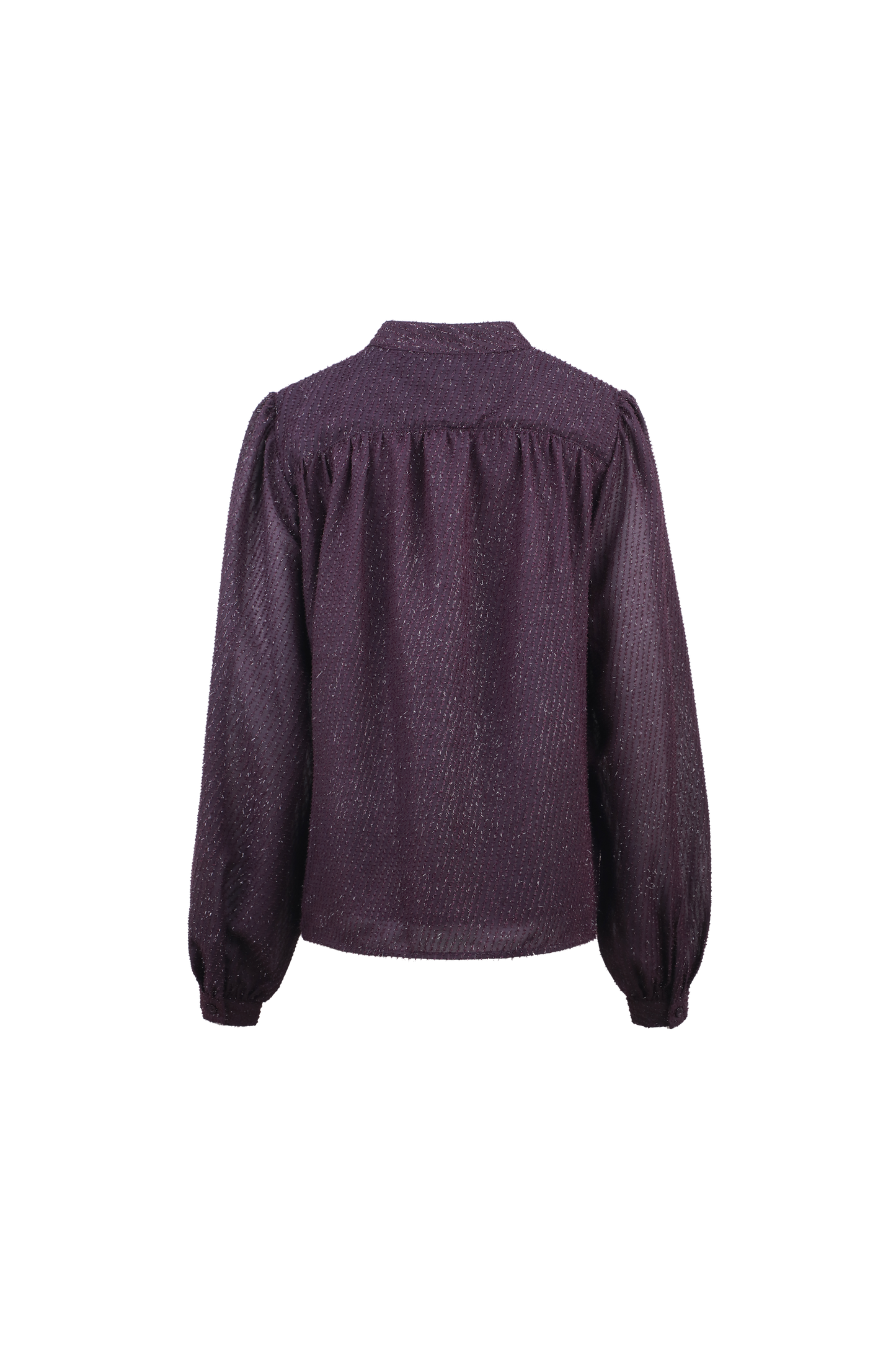 Zaria blouse dark plum