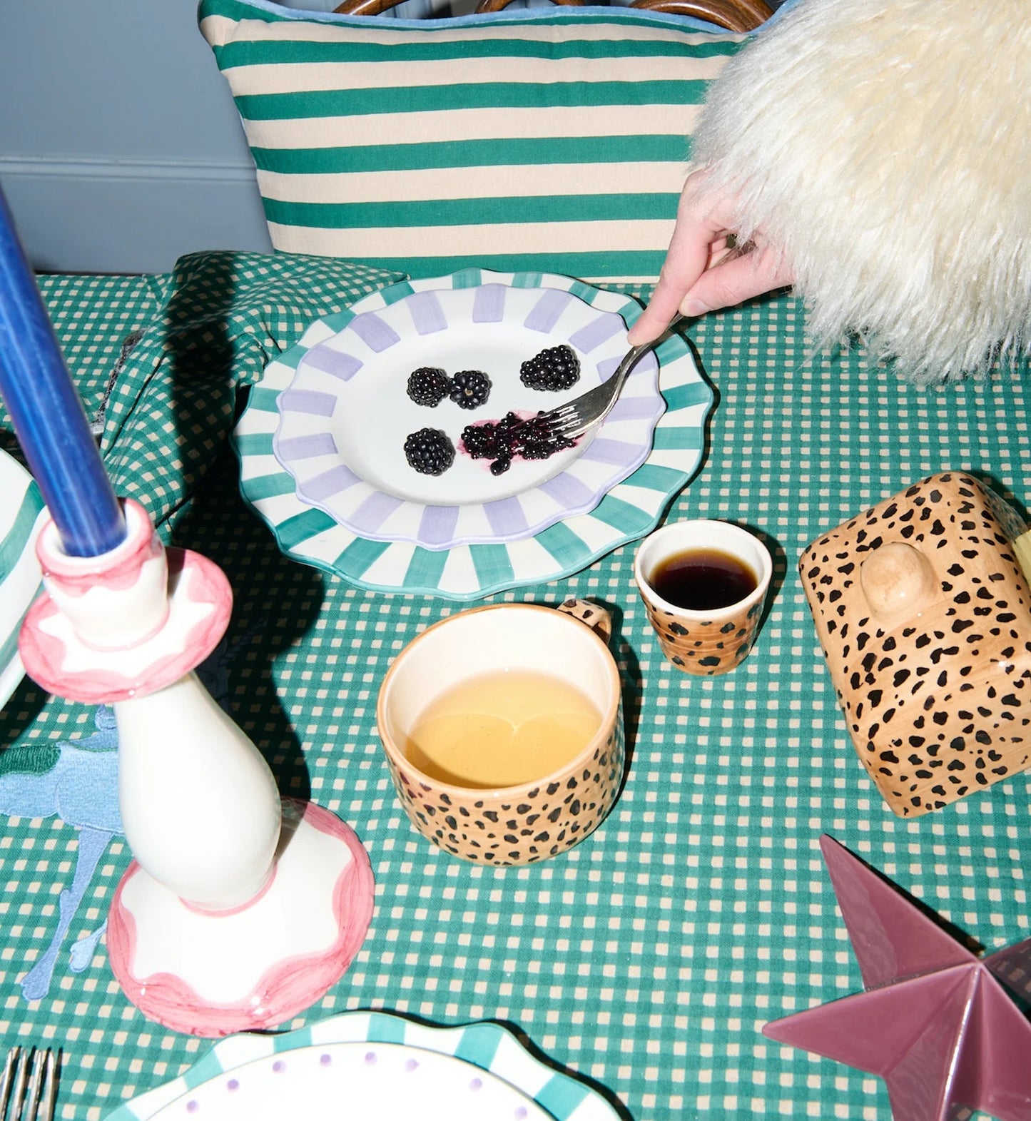 Leopard espresso cup