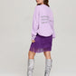 Olivia rok violet franjes