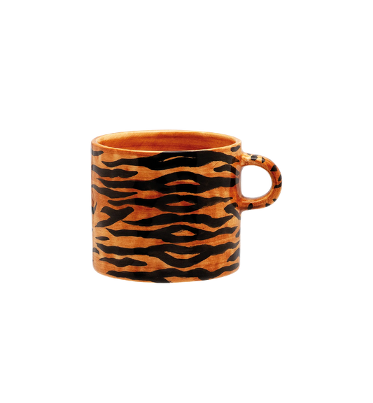 Tiger stripe mug/mok