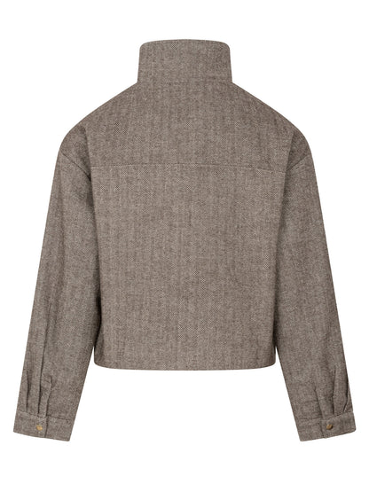 Jacket Gemma Dark Brown