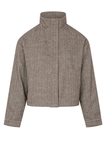 Jacket Gemma Dark Brown