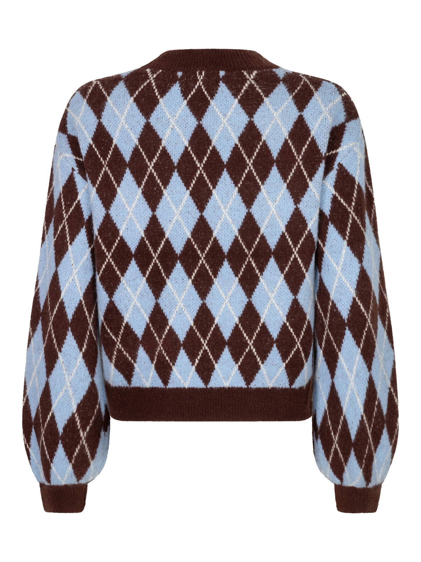Knitted sweater Delilah light blue