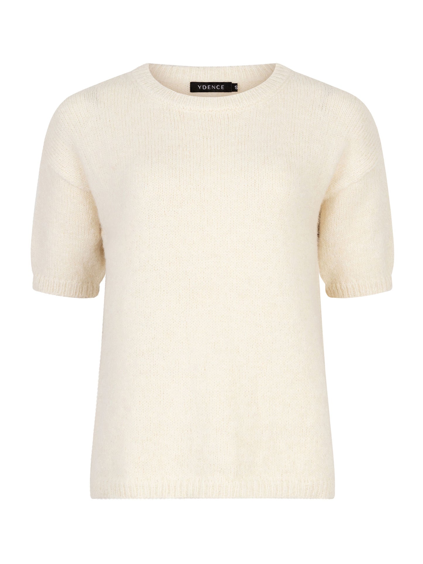 Knitted sweater eddie ecru