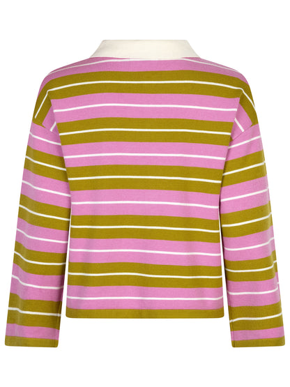 Knitted top balou green/pink