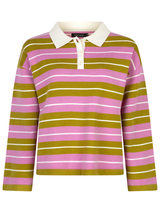 Knitted top balou green/pink