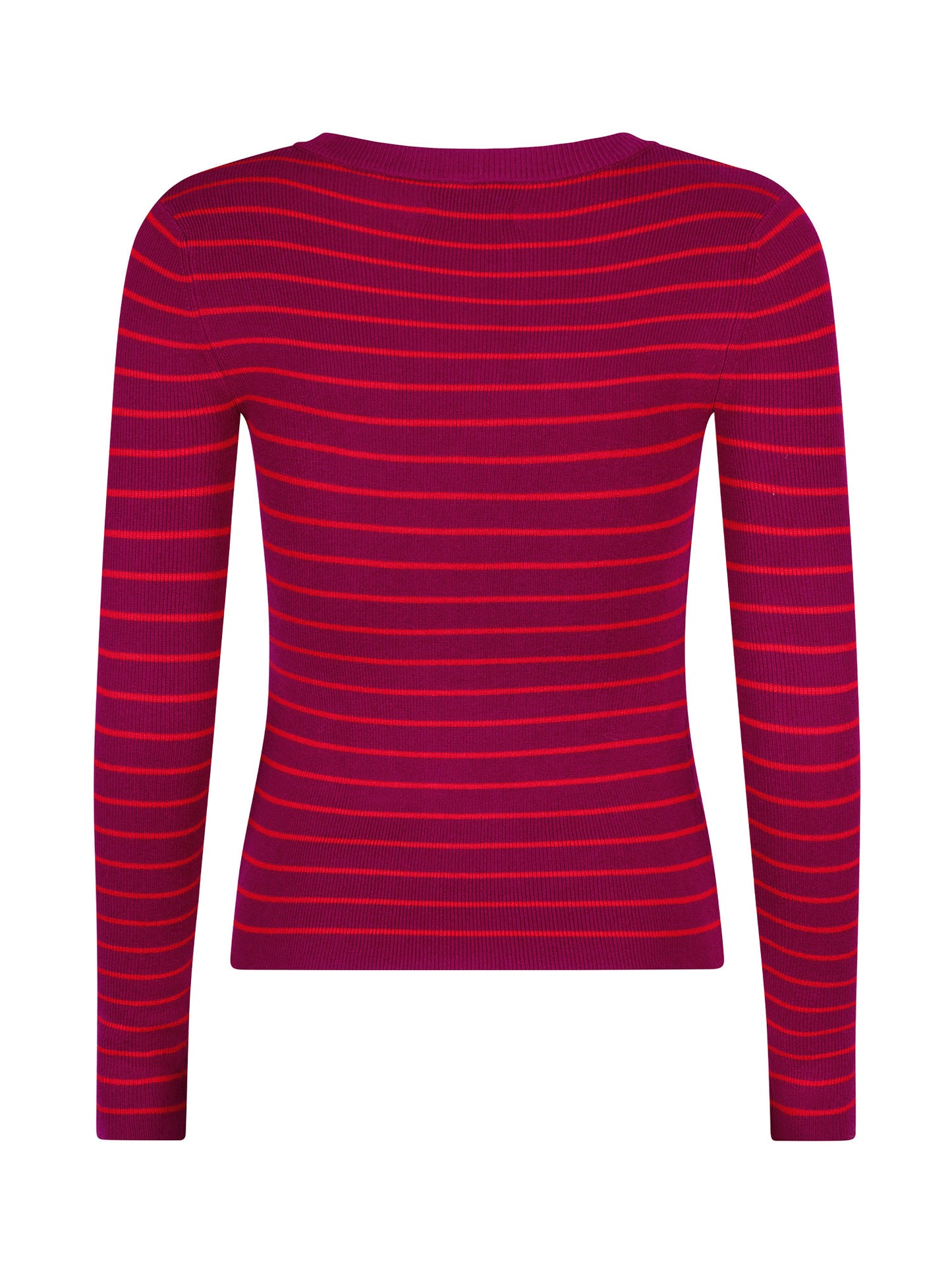 Knitted top Devina fuchsia purple/red