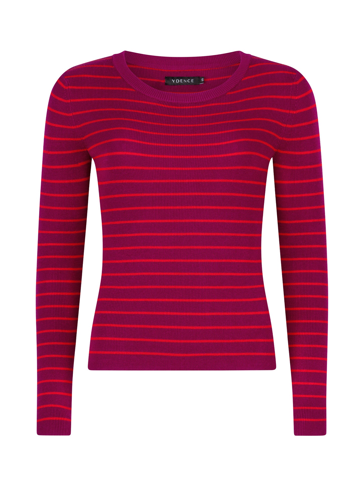 Knitted top Devina fuchsia purple/red