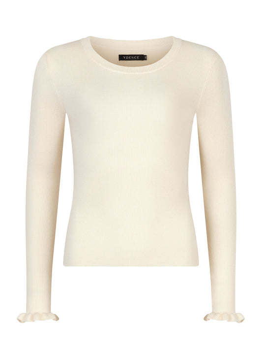 Knitted Top Shirley ecru