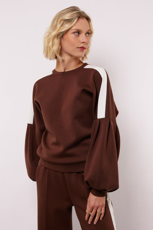 Keilani sweater mocha brown